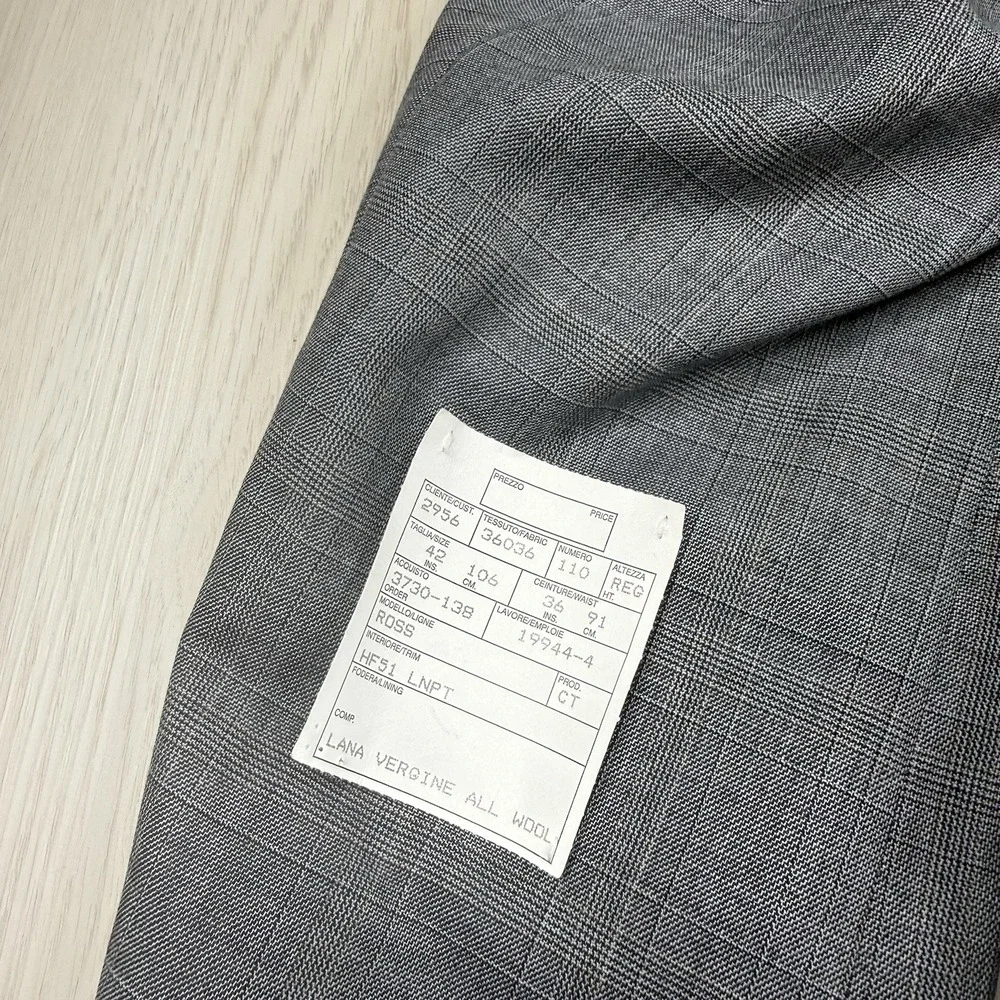 NWT Kilgour French & Stanbury Barney's New York Pure Virgin Wool Suit 42R W36